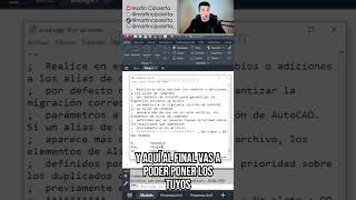 🔴 Edita tus propios SHORTCUTS de AutoCAD Atajos de Teclado [upl. by Eivla563]