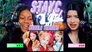 STAYC스테이씨 Bubble MV Teasers [upl. by Joscelin]