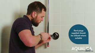 How To Install An Aqualisa Q Exposed Shower System [upl. by Halle]