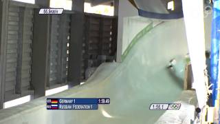 A ZubkovA Voevoda  TwoMan Bobsleigh  Vancouver 2010 Winter Olympic Games [upl. by Helga]