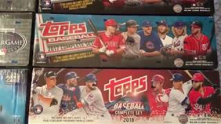 Topps Complete Set Showcase 46 Years Worth [upl. by Einotna]