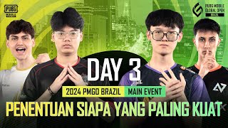 ID 2024 PMGO Brazil Main Event  Day 3  PUBG MOBILE Global Open Brazil [upl. by Yeroc]