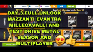 Asphalt 8 Day 3 Full Unlock Mazzanti Evantra Millecavalli Festival Check Out 😍👍 [upl. by Tiffanle]