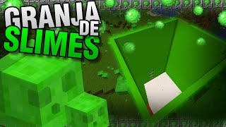 🟢 GRANJA de SLIMES 🟢 para Minecraft 121  Java [upl. by Crofton]