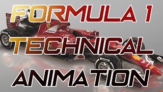 F1 Technical 3D Animations  rapidTech Showreel 2016 [upl. by Yhtomiht]