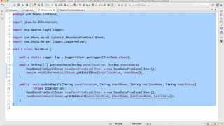 TestBase and Page Objects Design Video6 [upl. by Zephan]