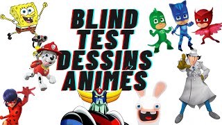 Blind Test Dessins Animés50 extraits [upl. by Fromma634]