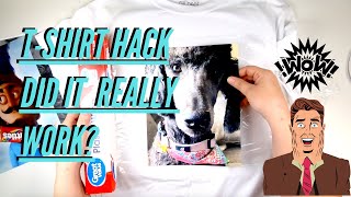 TikTok Tshirt Hack  Did it really work [upl. by Cad184]