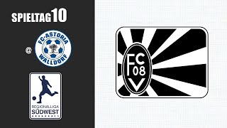 VORSCHAU  FC Astoria Walldorf  FC 08 Villingen  Regionalliga Südwest 202425 Spieltag 10 [upl. by Stan]