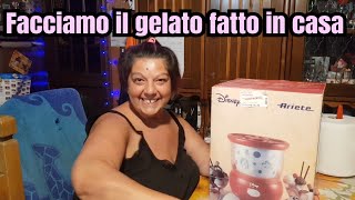 Facciamo il gelato fatto in casa con la gelatiera di topolino [upl. by Cuda]