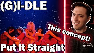 GIDLE 여자아이들  quotPut It Straightquot Queendom Nightmare Performance  REACTION [upl. by Ahto]