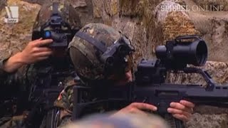 Imagefilm lobt das G36 Das quotPräzisionsgewehrquot der Bundeswehr  DER SPIEGEL [upl. by Cosetta981]