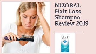 Nizoral Hair Loss Antidandruff shampoo Review 2019  Does it really work [upl. by Idyh]