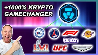 NICHT VERPASSEN 1000 KRYPTO Gamechanger  Kryptowährung News mit Cryptocom Cronos [upl. by Jayme133]