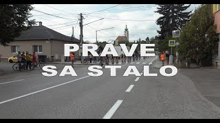 AVt Cyklistické preteky OKOLO SLOVENSKA časť Čachtice 17092023 [upl. by Eniloj]