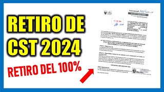 Retiro de CTS 100 2024 ¿Cómo va el RETIRO DE CTS para este año [upl. by Minardi]