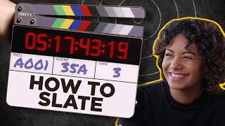 How To Slate On Set  Clapperboard Tutorial for 2nd ACs [upl. by Aubree118]