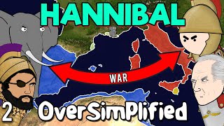 The Second Punic War  OverSimplified Part 2 [upl. by Sindee]