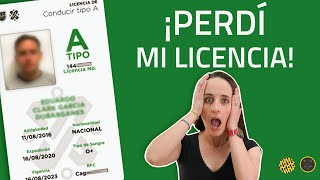 ¿Cómo reponer la licencia permanente en la CDMX [upl. by Muire425]