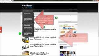 Tutorial instructiuni de folosire a chestionarelor pentru atestate httpchestionareazro [upl. by Aziaf]