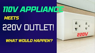 How To Run 110v Appliance on 220v  The Only Way [upl. by Lalage]