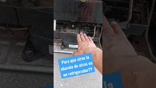 Para que sirve la charola de atras en un refrigerador [upl. by Cod88]