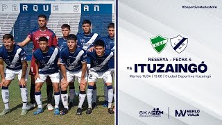 Ituzaingó vs Deportivo Merlo  Reserva  EN VIVO [upl. by Einned]