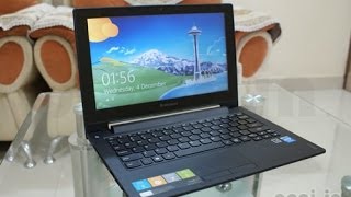 Lenovo IdeaPad S210T touch laptop unboxing and review [upl. by Emelen668]