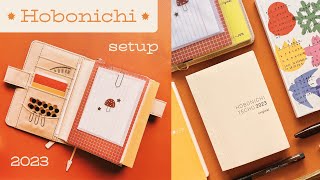 Hobonichi setup 2023 ✦ A6 original avec amp weeks ✦ stressedacademic [upl. by Jaquelin705]