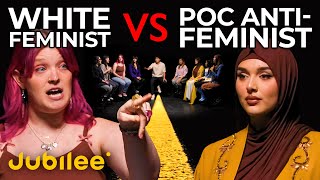 White Feminist vs POC AntiFeminist  Middle Ground [upl. by Mccowyn]