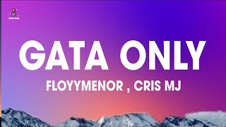 FloyyMenor FT Cris MJ  GATA ONLY LetraLyrics [upl. by Dita]