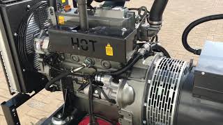 Yanmar 35 kVA generatorset BJ 2017 2 [upl. by Ranson]