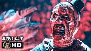 TERRIFIER 2  Art VS Sienna Final Battle 2022 Movie CLIP HD [upl. by Nayrda241]