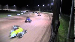 Nowra Speedway 011114 Compact Speedcars Feature [upl. by Anabahs790]