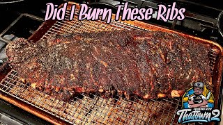 These Ribs Look Burnt  Black And Tan Ribs  ​⁠CookingWithThatown2 [upl. by Atik]