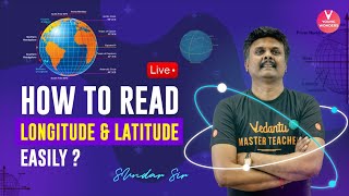 How To Read Longitude And Latitude Easily  Sundar Sir [upl. by Merat]