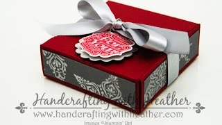 Gift Box Punch Board Tutorial [upl. by Oren]