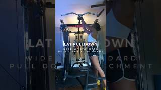 Inspire Fitness FT2  Lat Pulldowns Part 2 shorts musclebuilding workoutvideo [upl. by Nalor]