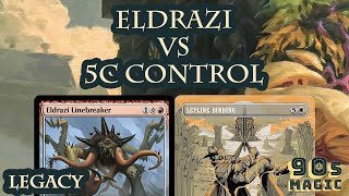 Eldrazi vs 5c Control MTG Legacy [upl. by Annoya]