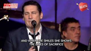 Spandau ballet  Through the barricades with lyrics  Top 2000 In Concert 2009 [upl. by Yajnas293]