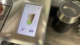 Nespresso Creatista Pro Tips  How to Save Your Own Coffee Recipes and How Many Drinks Can it Store [upl. by Halil]