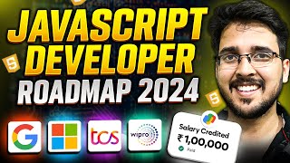 Javascript Roadmap in 2024 🔥  Best way to learn Javascript  web development job code [upl. by Aliemaj549]