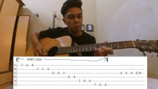 Febians  untukmu sayang solo cover amp tab [upl. by Lemuela]