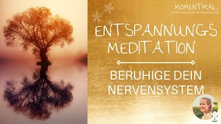 Meditation für Tiefenentspannung  Beruhige dein Nervensystem  Anspannung loslassen amp Kraft tanken [upl. by Ahsian]