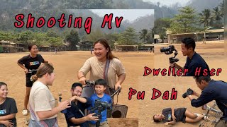 Pu Dah Ft Dweller Hser  New Shooting Mv Funny 😂 [upl. by Naryt]