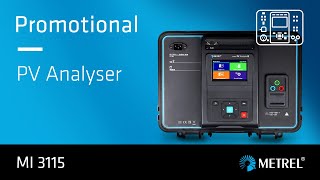 MI 3115  PV Analyser  Promotional [upl. by Lertram747]