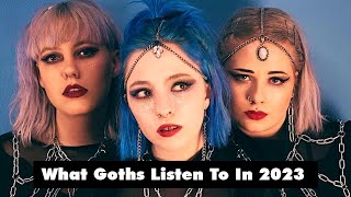 WHAT GOTHS LISTEN TO IN 2023 Spotifys MostStreamed Postpunk amp Goth Bands [upl. by Aiyotal52]