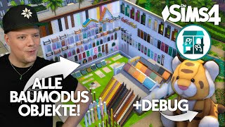 Alle BAUMODUS  DebugObjekte 🔥 Die Sims 4 Zu vermieten Erweiterungspack Preview Special [upl. by Parthinia510]