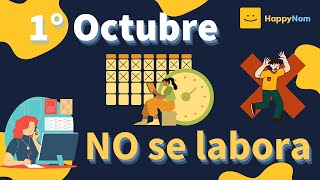 1ro de octubre NO se labora [upl. by Niledam769]