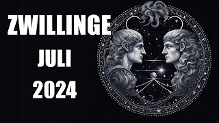 ♊️ Zwillinge Juli 2024  Familie Freunde amp Gesundheit ♊️ Horoskop  Astrologie [upl. by Elleinod]